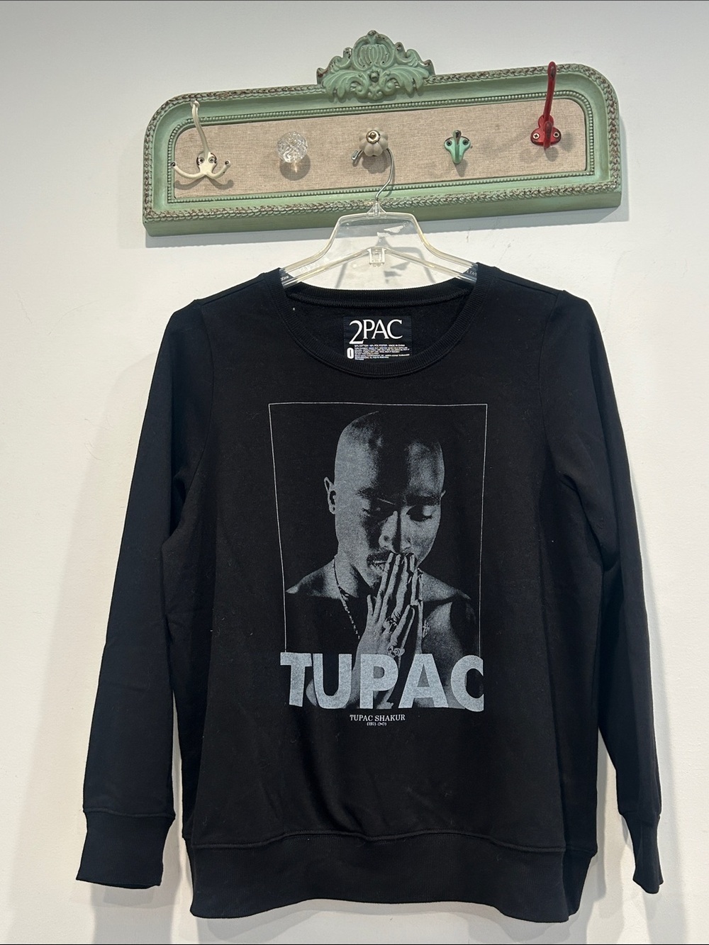 torrid Black Tupac Graphic Sweatshirt crewneck hip hop pullover 2019 women’s